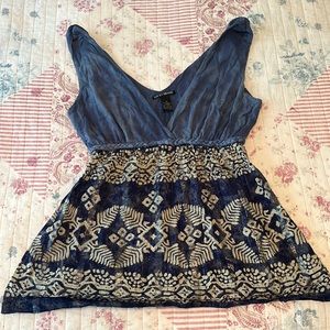 Lucky brand tank top size small